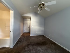 Alternate view of Master Bedroom in Decatur townhome for rent